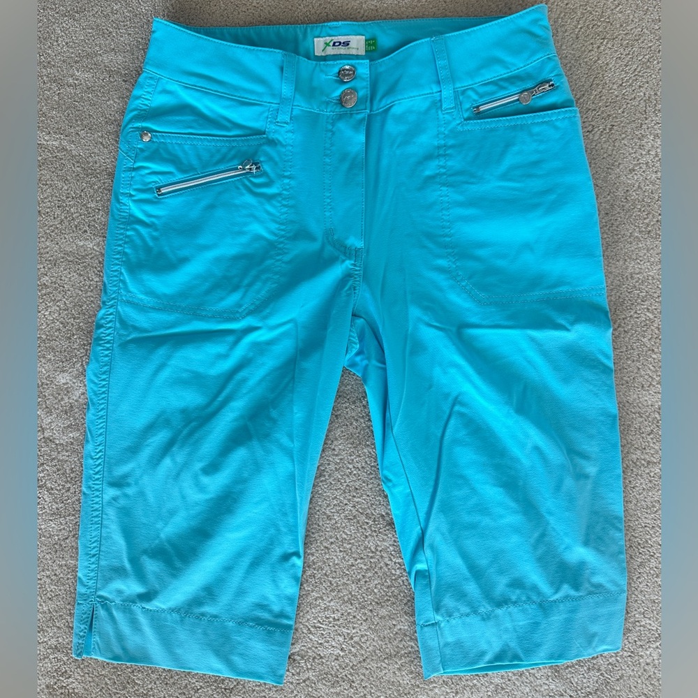 Daily Sports Aqua Blue Capri Pants or long shorts
